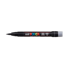 MARKER POSCA UNI BRUSH PCF-350 BLACK NR. 24