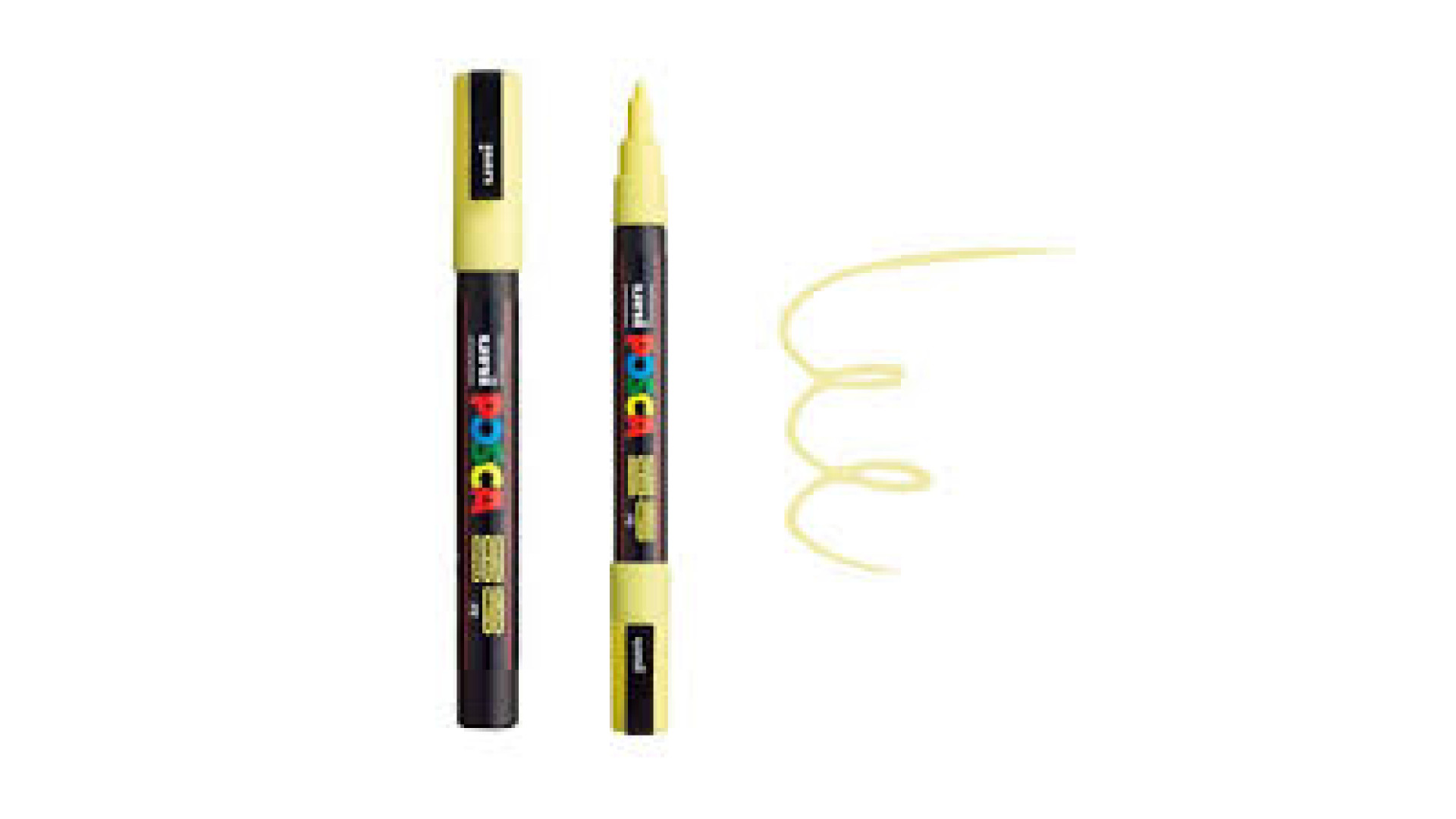 MARKER POSCA UNI PC-3M PASTEL YELLOW NR. P2