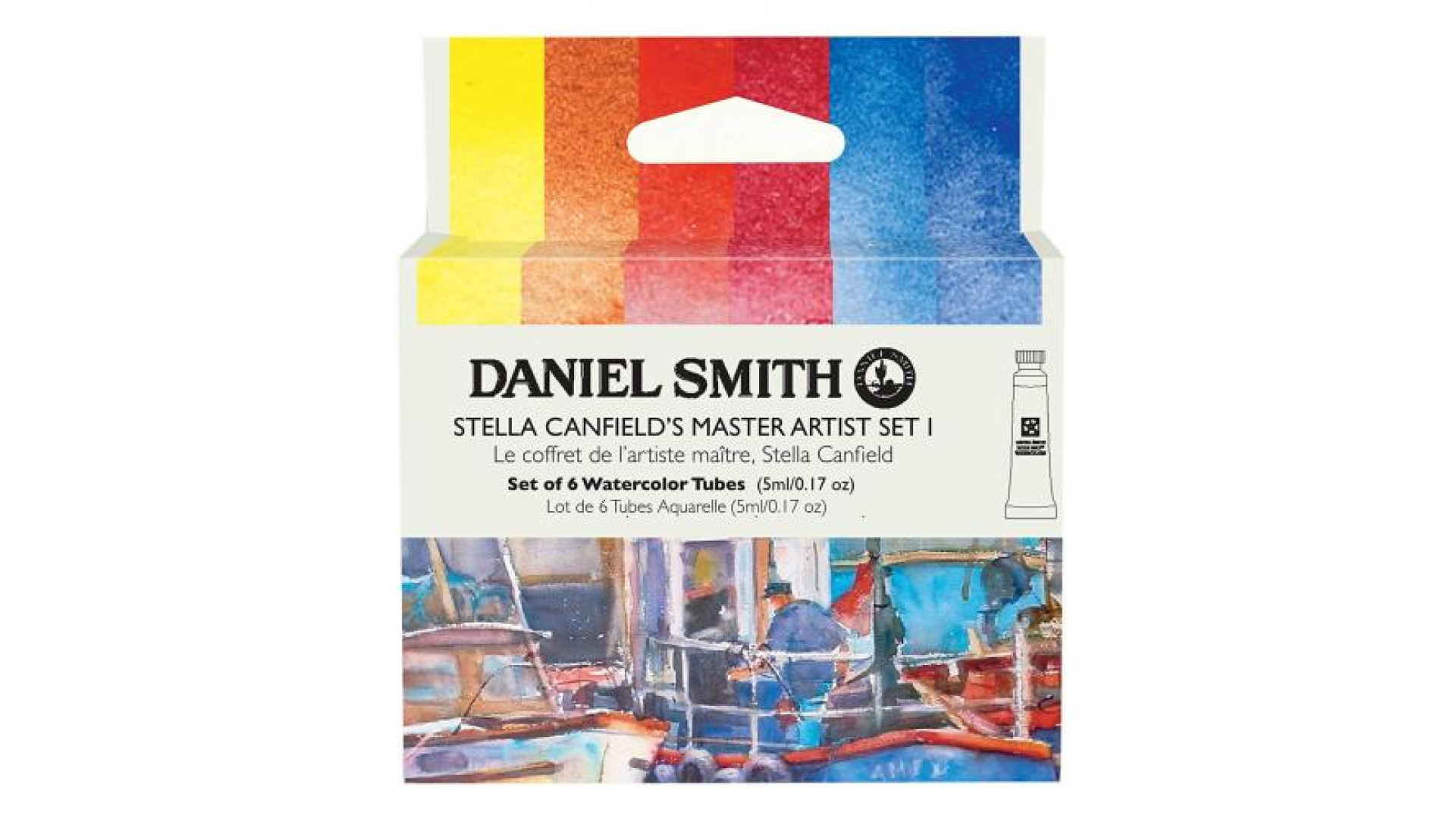 ZESTAW AKWARELOWY DANIEL SMITH Zestaw Mistrza Artysty Stelli Canfield 6×5ml