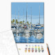 Malowanie po numerach Brushme Życie morskie © Iryna Ponna 40x50 cm