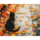 Malowanie po numerach Brushme Jesień patrzy 40x50 cm