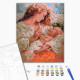 Malowanie po numerach Brushme Mama i dziecko 40x50 cm