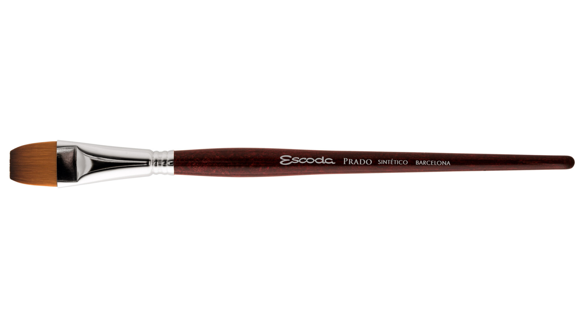 Pędzel akwarelowy Escoda seria PRADO 1322 Rozmiar 3/4" Syntetyczne włókna płaskie