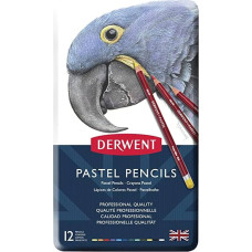 Derwent Komplet kredek PASTEL 12 kol. w kasetce