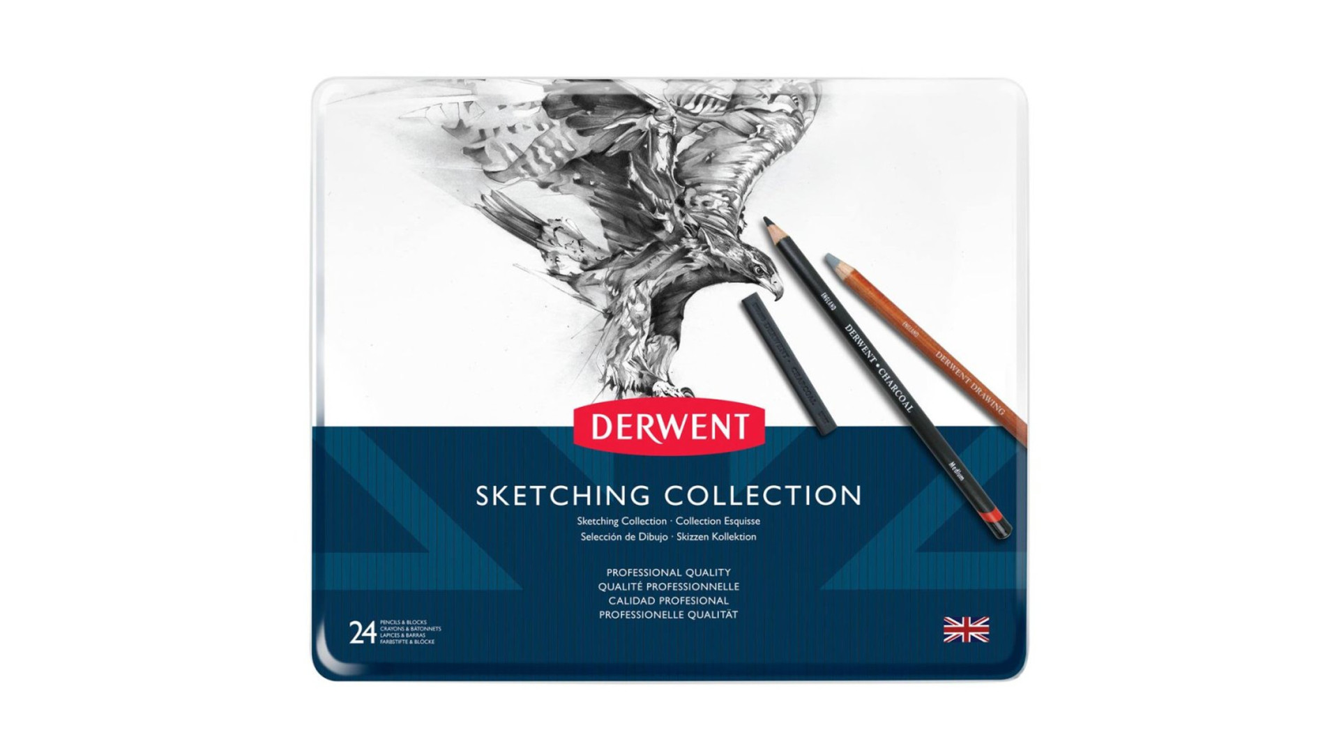 Derwent Komplet do szkicowania SKETCHING COLLECTION 24 szt