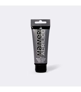 Acrylic paint Maimeri Acrilico Carbon Black 200 ml 537