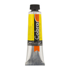 COBRA ARTIST Water-mixable oil paint 40ML PERMANENT LEMON YELLOW
