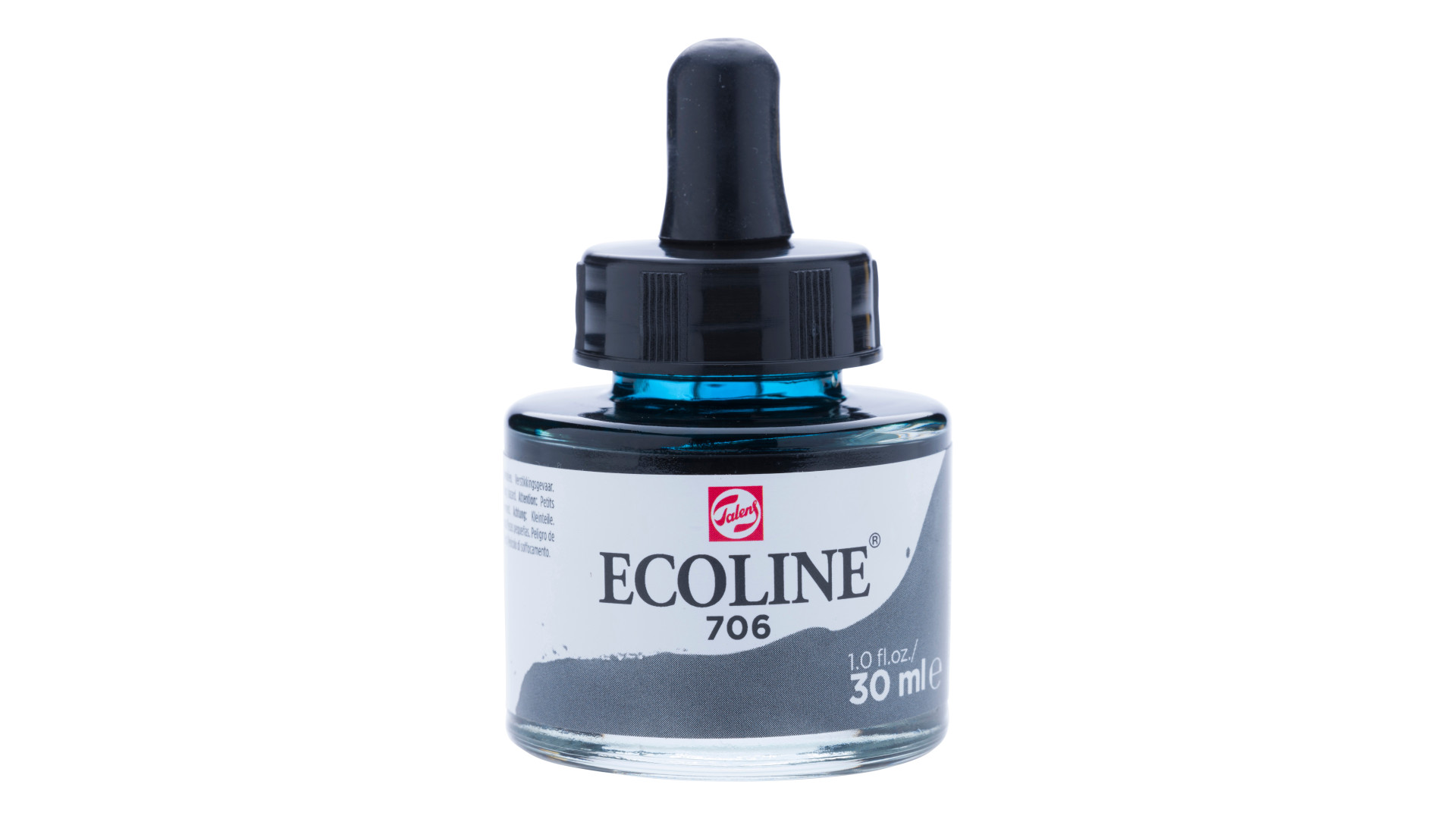 Talens Tusz Ecoline 30 ml w kolorze Deep Grey