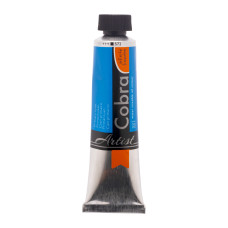COBRA ARTIST Water-mixable oil paint 40ML PRIMARY CYAN