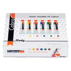 Zestaw Farb Cobra Study, 6X20 ml 