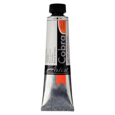 Farba Olejna Rozcieńczalna Wodą Cobra Artist, 40 ml Titanium White