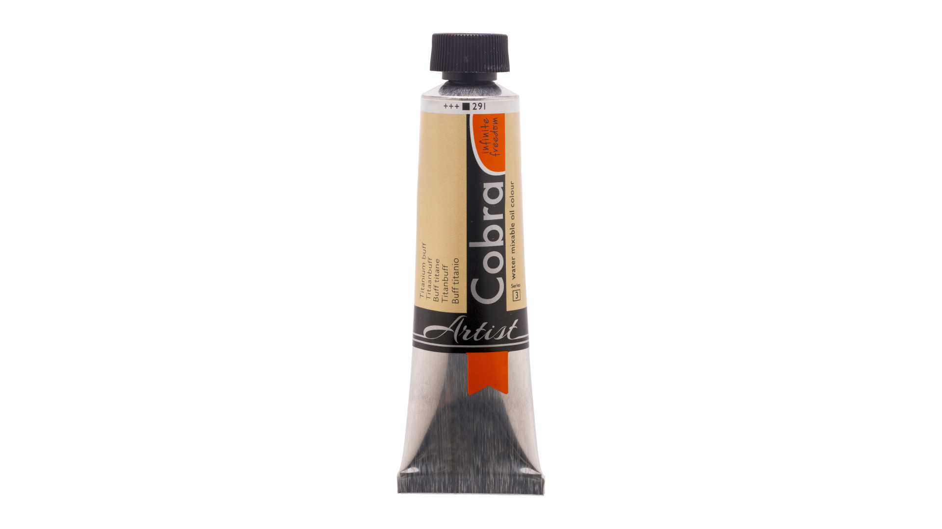 Farba Olejna Rozcieńczalna Wodą Cobra Artist, 40 ml Titanium Buff