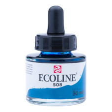 Talens Tusz Ecoline 30 ml w kolorze Prussian Blue