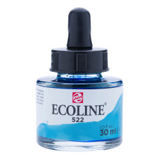 Talens Tusz Ecoline 30 ml w kolorze Turquoise Blue