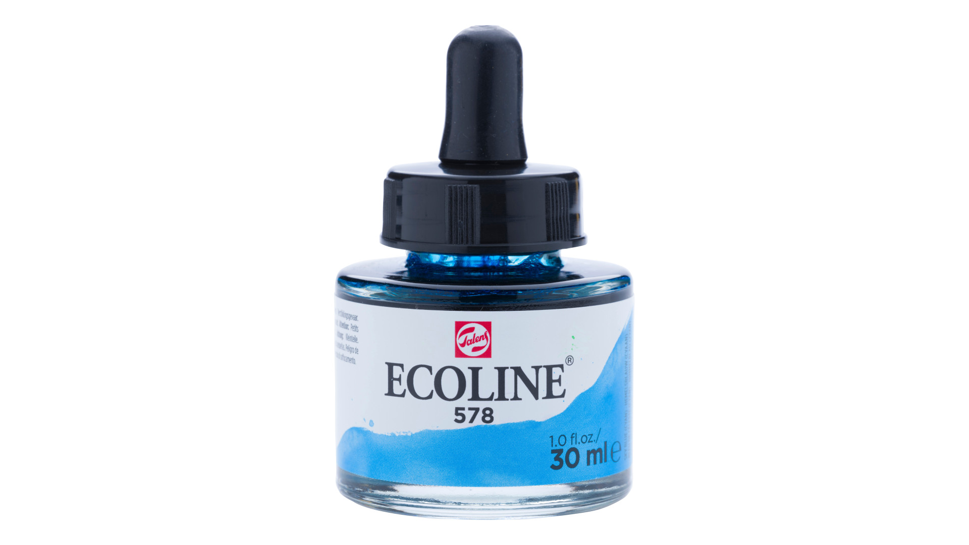 Talens Tusz Ecoline 30 ml w kolorze Sky Blue (Cyjanowy)