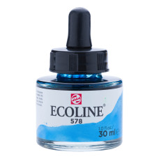 Talens Tusz Ecoline 30 ml w kolorze Sky Blue (Cyjanowy)