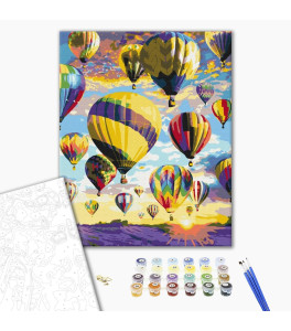 Painting by numbers Brushme "Dreams in the sky" 40x50 cm