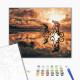 Malowanie po numerach Brushme "Droga z ojcem" 40x50 cm