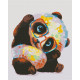 Malowanie po numerach Brushme "Tęczowy panda" 40x50 cm