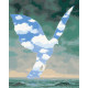 Malowanie po numerach Brushme "Duża rodzina" autorstwa Rene Magritte 40x50 cm