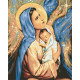Malowanie po numerach Brushme  "Mary i Jezus" 40x50 cm