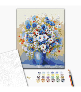 Painting by numbers Brushme "Field bouquet" 40x50 cm
