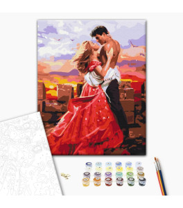 Painting by numbers Brushme "Mexican passion" 40x50 cm