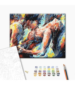 Painting by numbers Brushme "Paints of passion" 40x50 cm