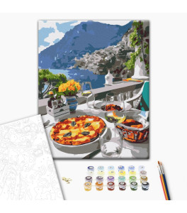 Malowanie po numerach Brushme "Fiesta" 40x50 cm