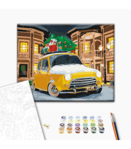 Painting by numbers Brushme  "Holiday delivery" 40x50 cm
