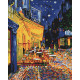 Malowanie po numerach Brushme "Nocna kawiarnia w Arles. Van Gogh" 40x50 cm
