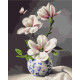 Malowanie po numerach Brushme "Martwa natura z orchideą" 40x50 cm