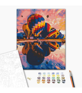 Painting by numbers Brushme "Launching bullets" 40x50 cm