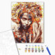 Malowanie po numerach Brushme "Obcy w farbach" 40x50 cm