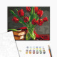 Malowanie po numerach Brushme "Bukiet tulipanów" 40x50 cm