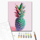 Malowanie po numerach Brushme  "Ananas" 40x50 cm