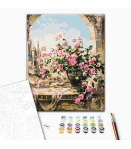 Malowanie po numerach Brushme "Starożytna martwa natura" 40x50 cm