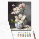 Malowanie po numerach Brushme "Martwa natura z orchideą" 40x50 cm
