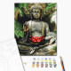 Malowanie po numerach Brushme "Balli Buddha" 40x50 cm