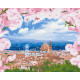 Malowanie po numerach Brushme "Florence w pełnym rozkwicie" 40x50 cm