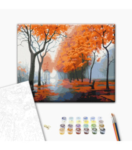 Painting by numbers Brushme "Autumn combination" 40x50 cm