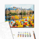 Malowanie po numerach Brushme "Pałac w tulipanach" 40x50 cm