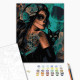 Malowanie po numerach Brushme "Pani Halloween" 40x50 cm