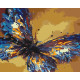 Malowanie po numerach Brushme "Motyl w szczegółach" 40x50 cm