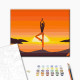 Malowanie po numerach Brushme "Joga asana" 40x50 cm