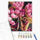 Malowanie po numerach Brushme "Holenderskie tulipany" 40x50 cm