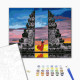 Malowanie po numerach Brushme "Podróżnik w Bali" 40x50 cm