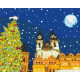 Malowanie po numerach Brushme "Noworoczna Praga" 40x50 cm