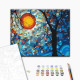 Malowanie po numerach Brushme "Kosmos artysty" 40x50 cm