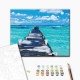 Malowanie po numerach Brushme "Droga Azure" 40x50 cm